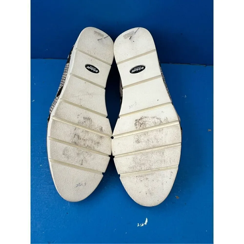 DR. SCHOLLS Snakeskin Print Be Free Energy Women’s Slip On Shoes Size 10